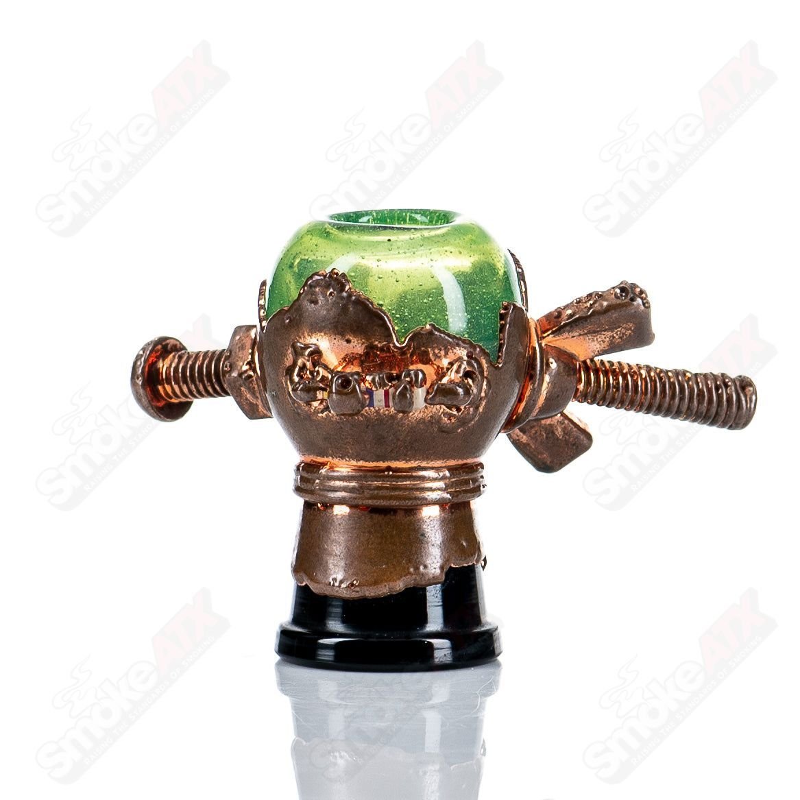 2 14mm Slyme Electroformed Dome by Snic Glass - Smoke ATX