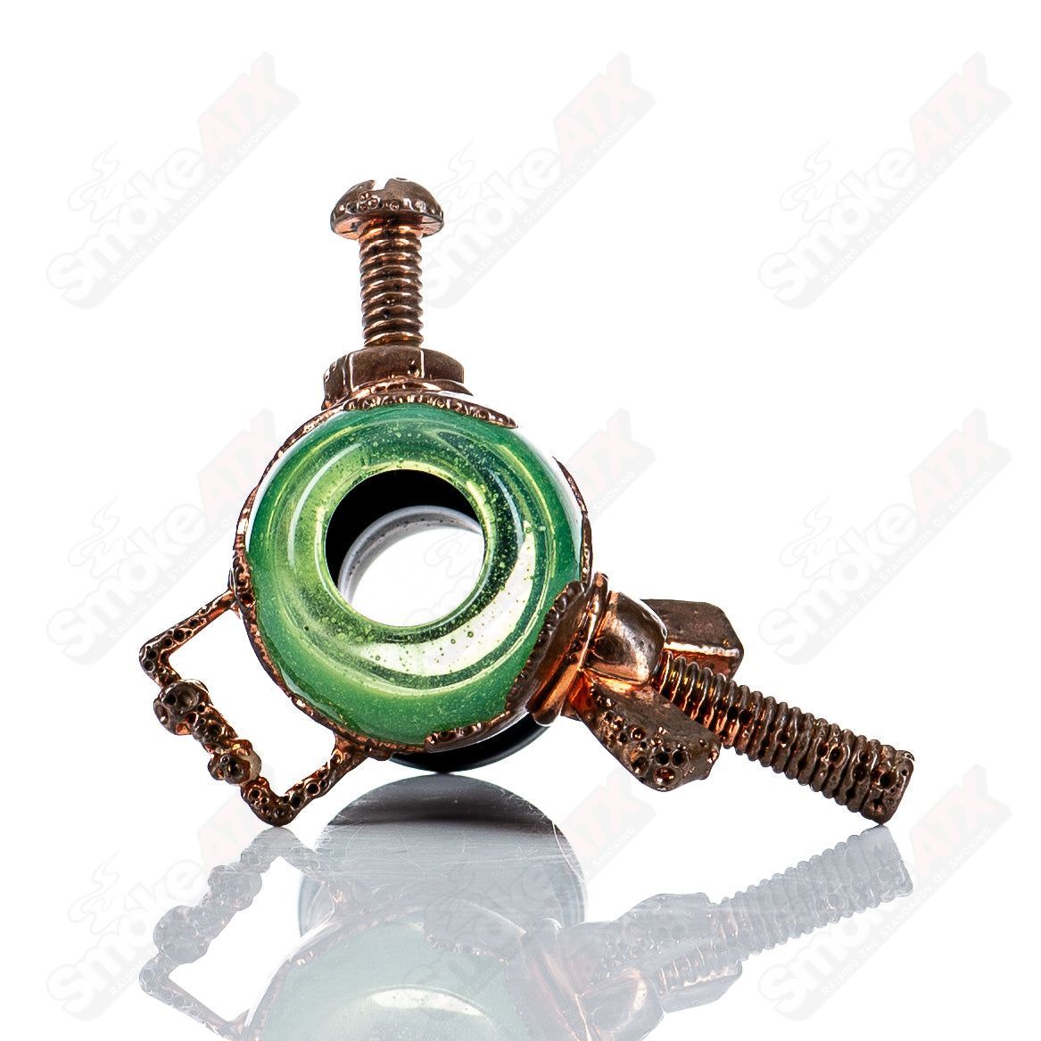 2 14mm Slyme Electroformed Dome by Snic Glass - Smoke ATX