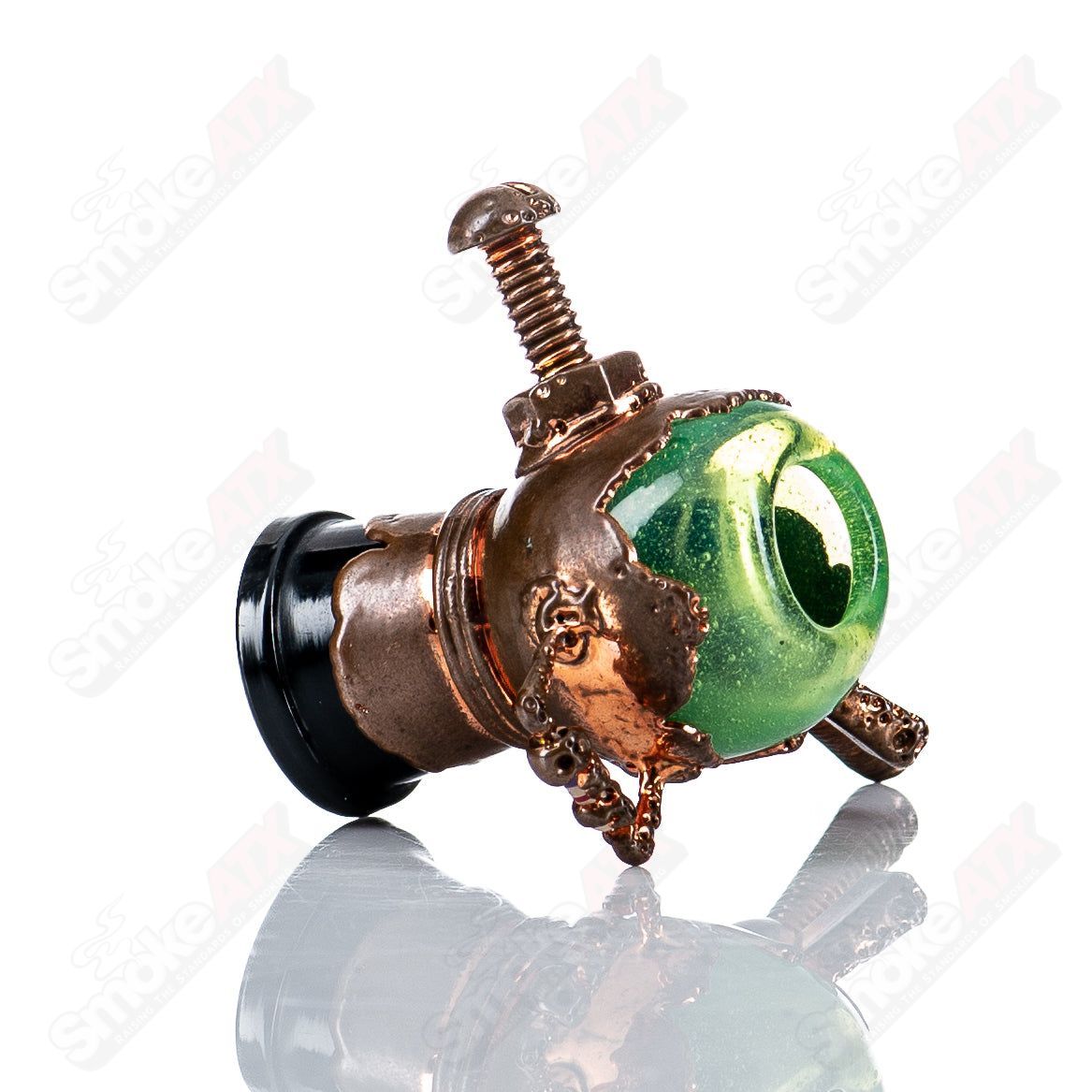 2 14mm Slyme Electroformed Dome by Snic Glass - Smoke ATX