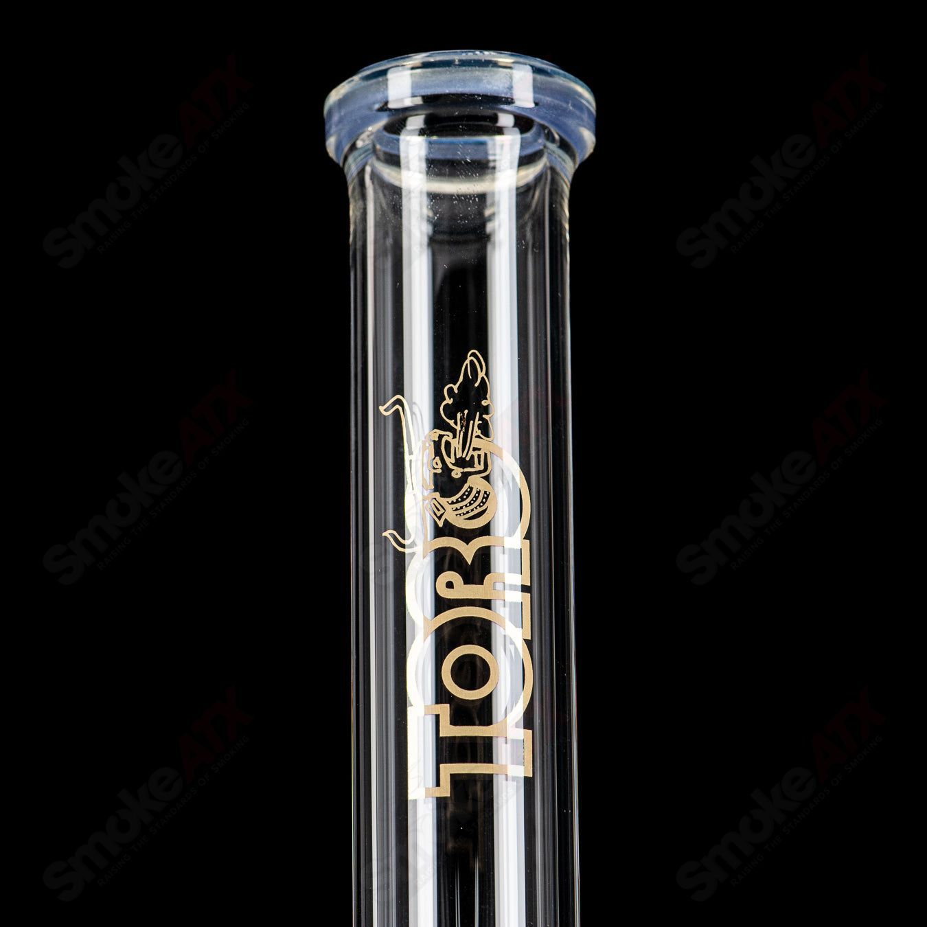 2 18mm 7/13 Arm Perc w/ Color Caps Toro Glass - Smoke ATX