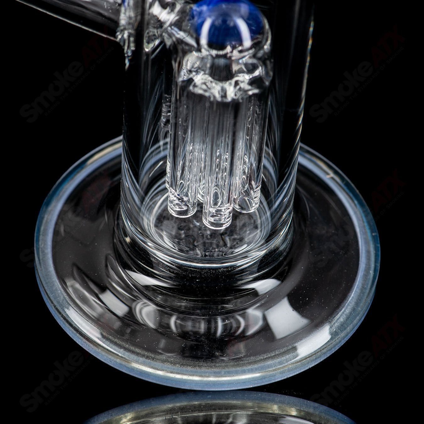 2 18mm 7/13 Arm Perc w/ Color Caps Toro Glass - Smoke ATX