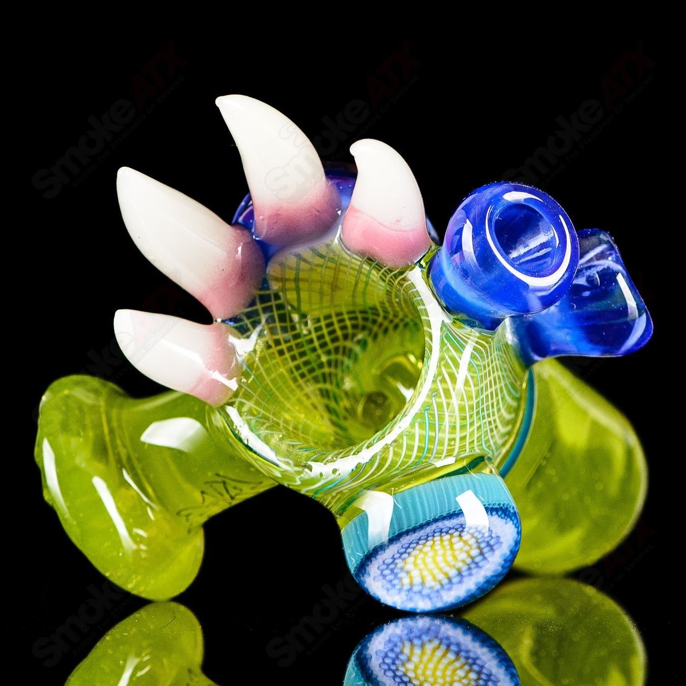 2 19mm 3 - Hole Slide Dosa x Salt Glass - Smoke ATX