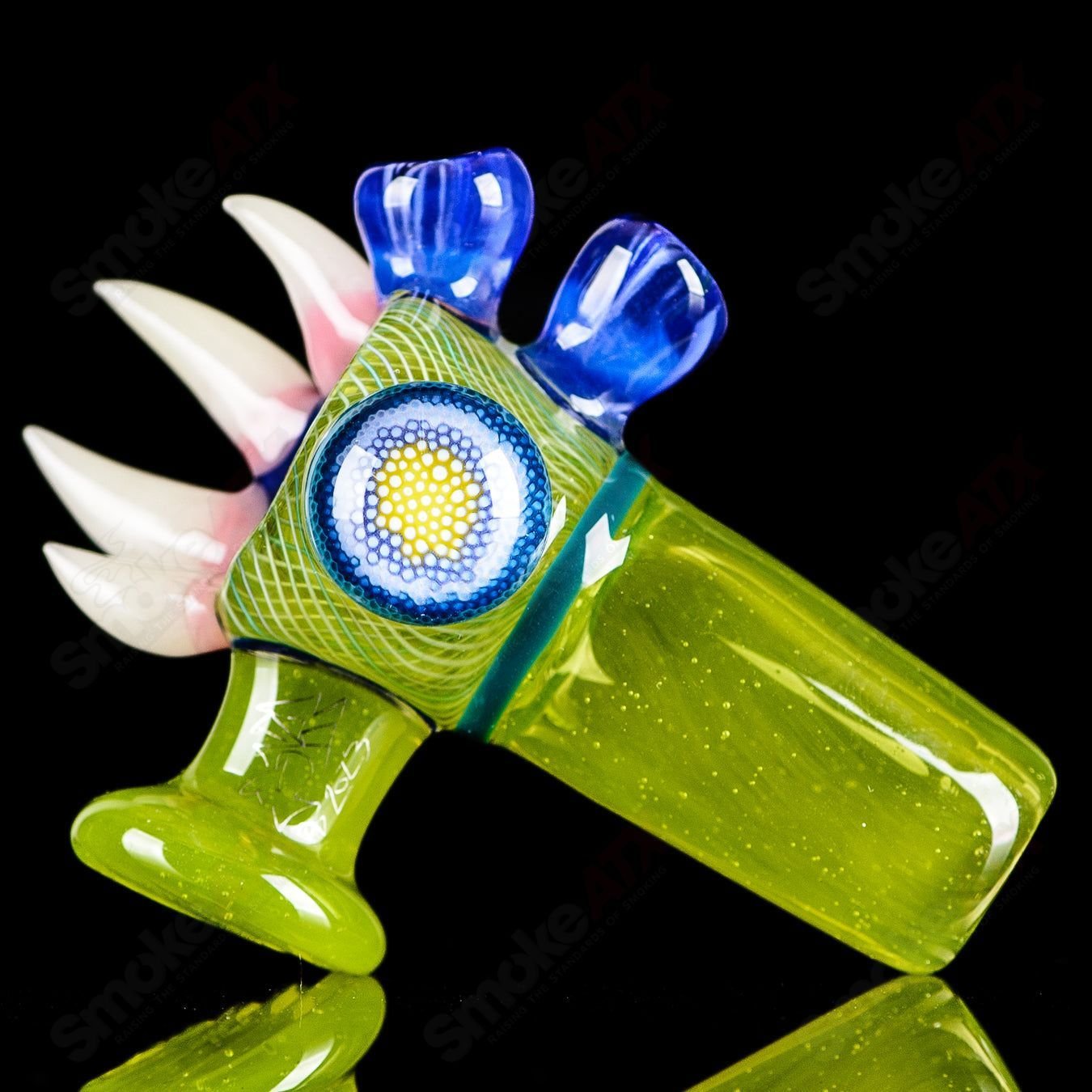 2 19mm 3 - Hole Slide Dosa x Salt Glass - Smoke ATX