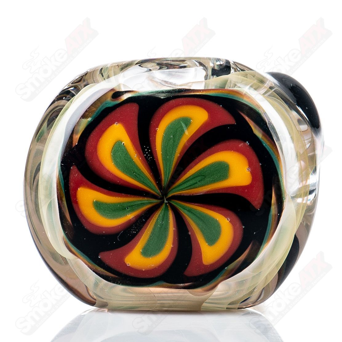 2 Color Flower Spoon Talent Glass - Smoke ATX