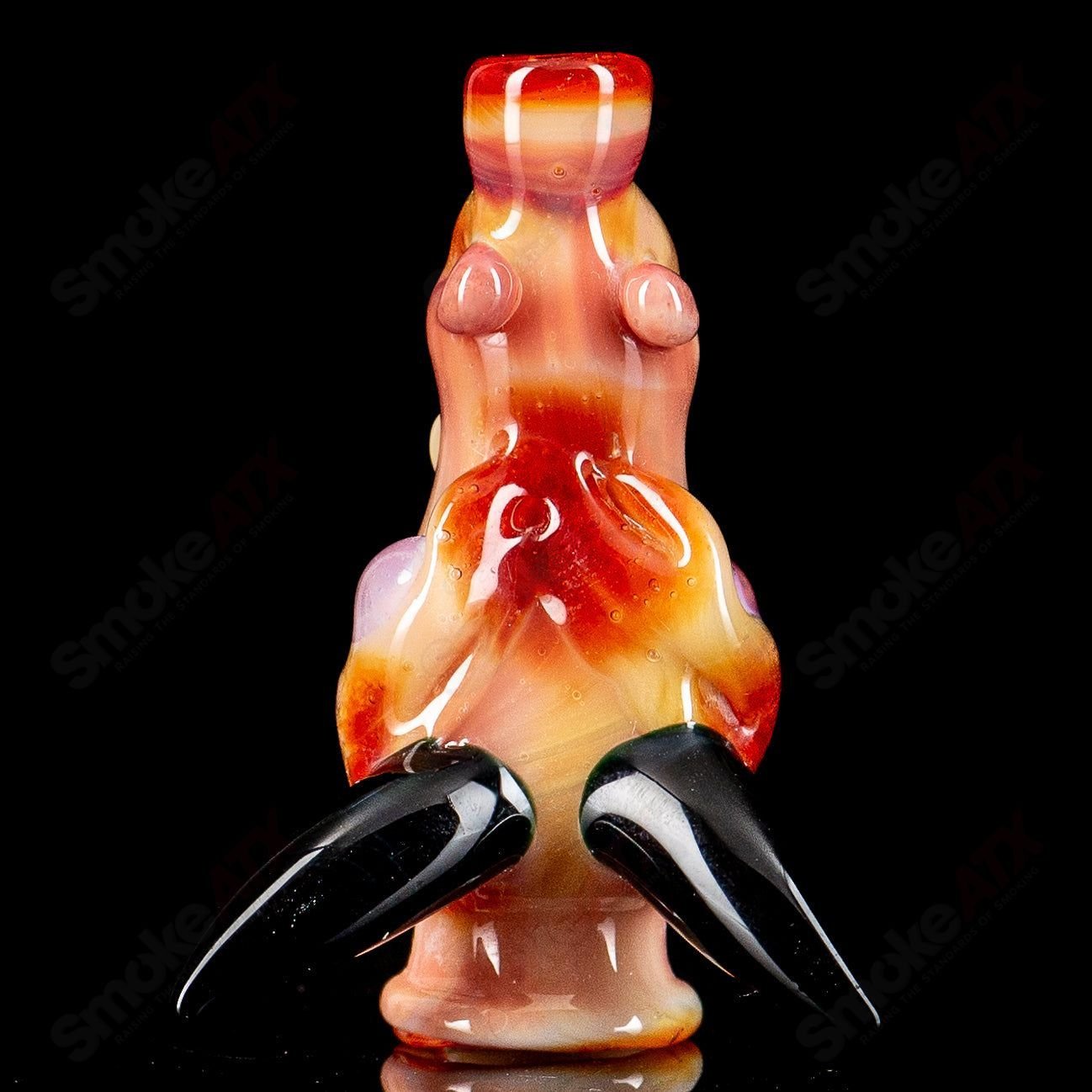 2 Dragon Pivot Mouthpiece by Tony Kazy - Smoke ATX
