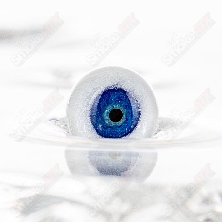 Salt Heady Glass 2-Eye Ball Pearl with colorful glass pearls and inserts, featuring intricate glasswork and vibrant details.