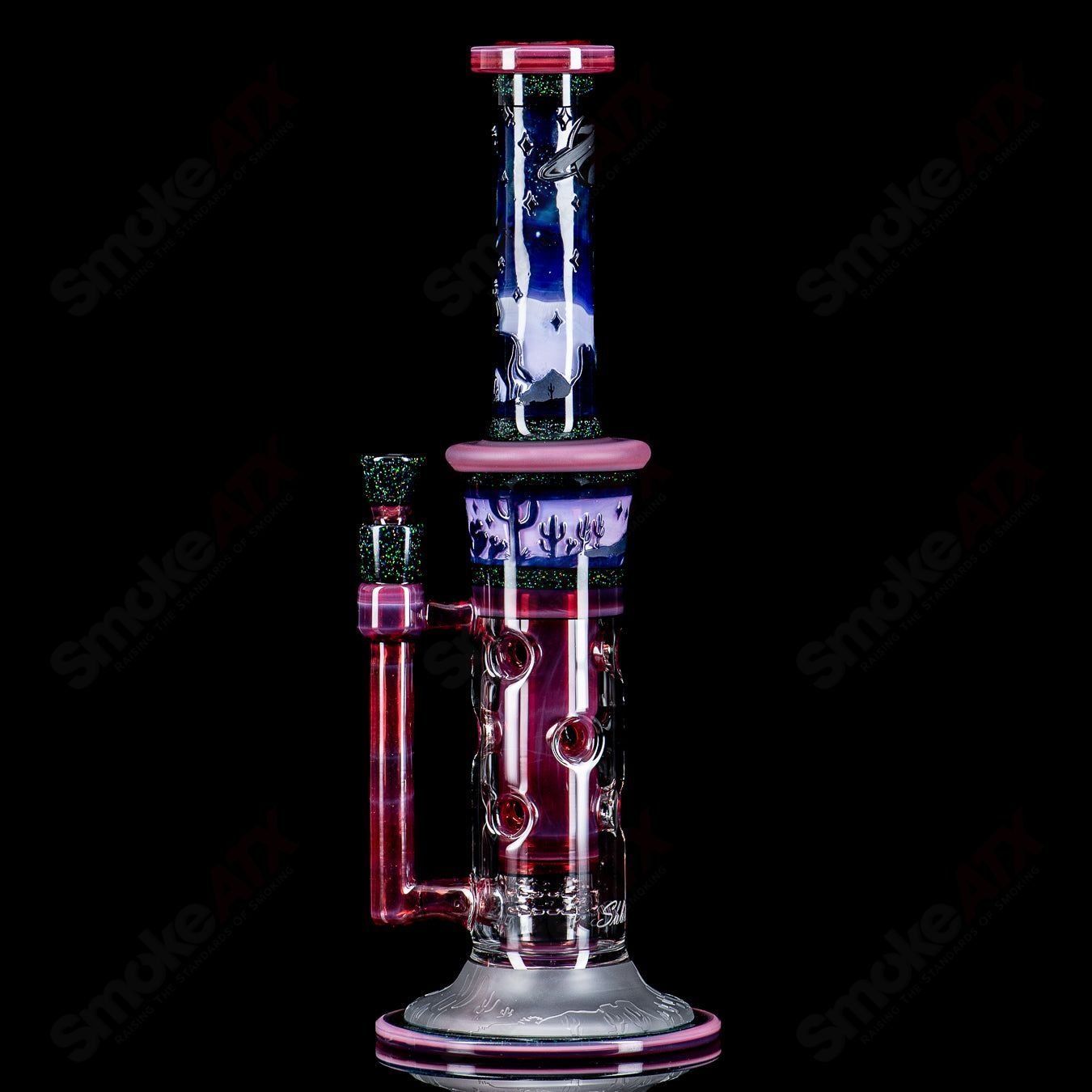 2 Fab Tube by Subliminal Glass - Smoke ATX