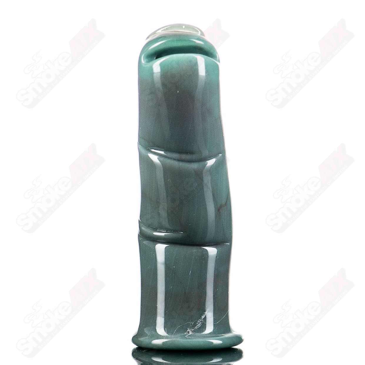 2 Finger Pivot Top Grime Glass - Smoke ATX