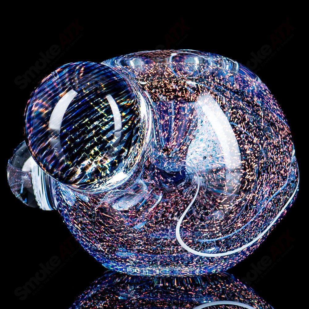 2 Medium Dichro Spoon (Over Cobalt) by SPG - Smoke ATX