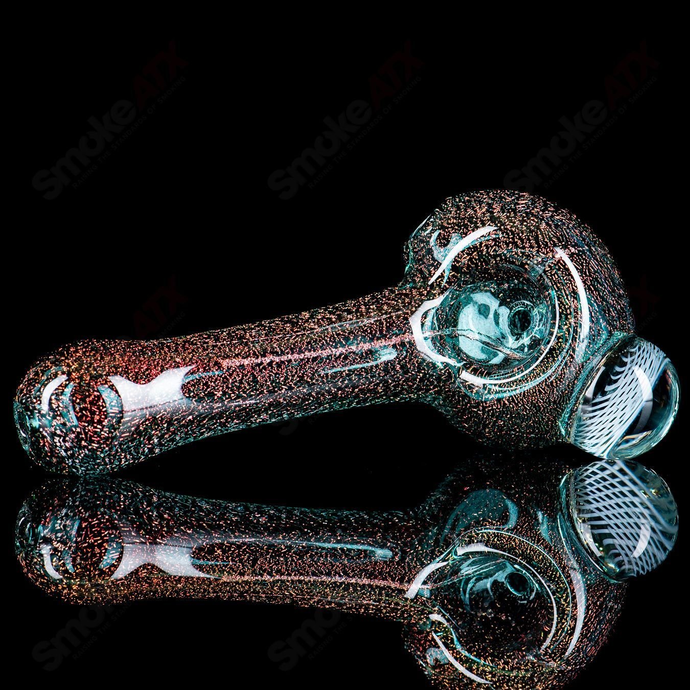 2 Medium Dichro Spoon (Over Lake) by SPG - Smoke ATX