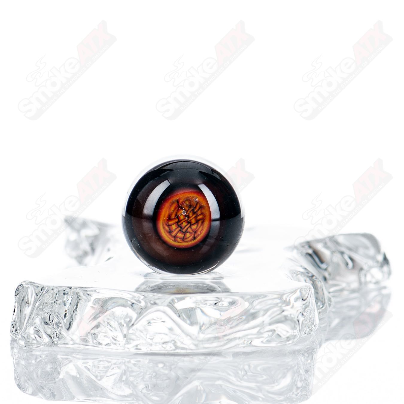 JMass Heady Glass Slurper Marble with intricate marble design, vibrant colors, and smooth glass finish.