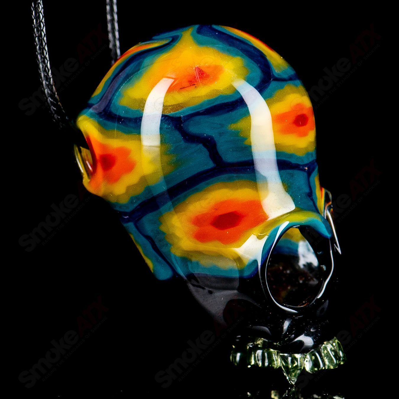 2 UV Milli Skull Pendant by Cap’n Crunk - Smoke ATX