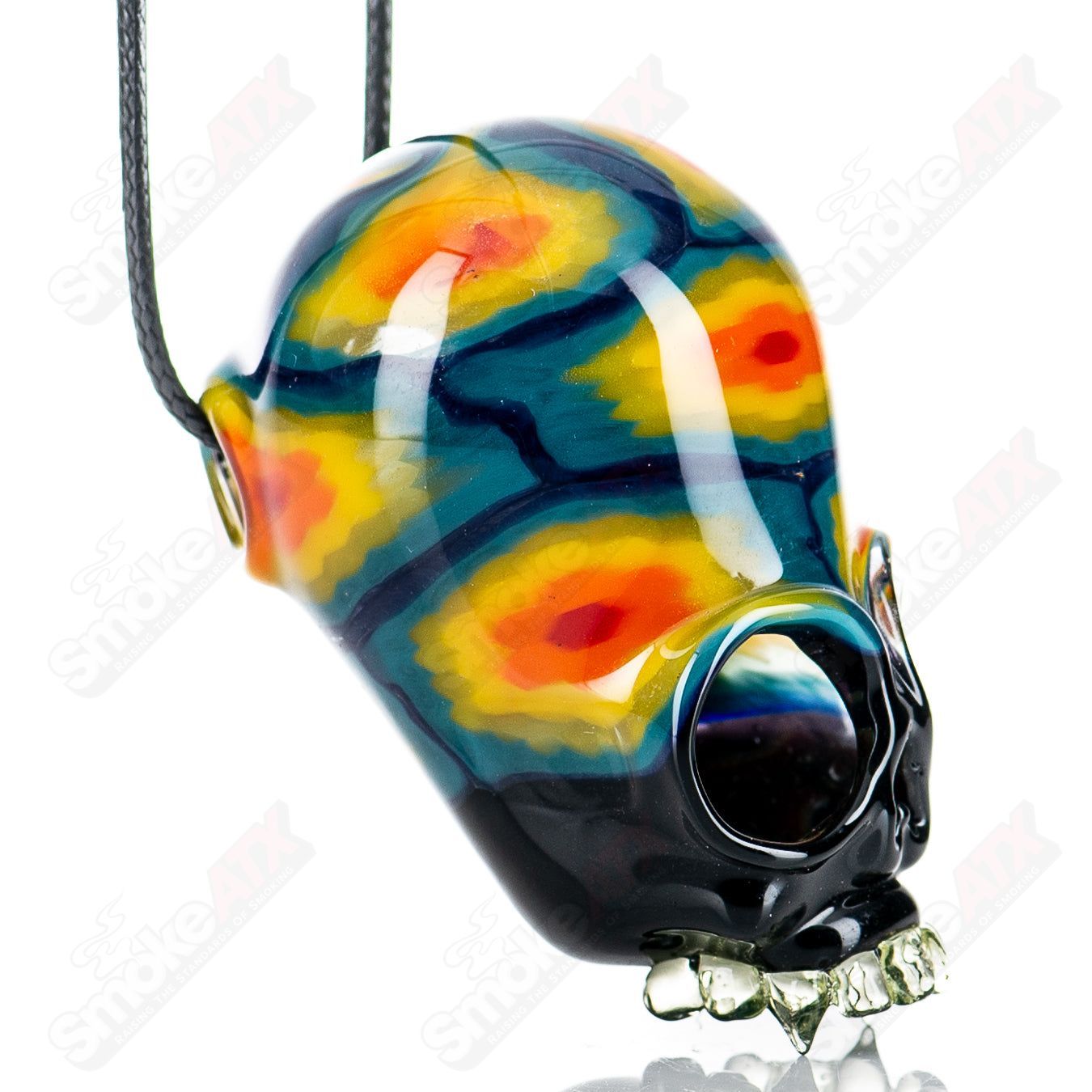 2 UV Milli Skull Pendant by Cap’n Crunk - Smoke ATX