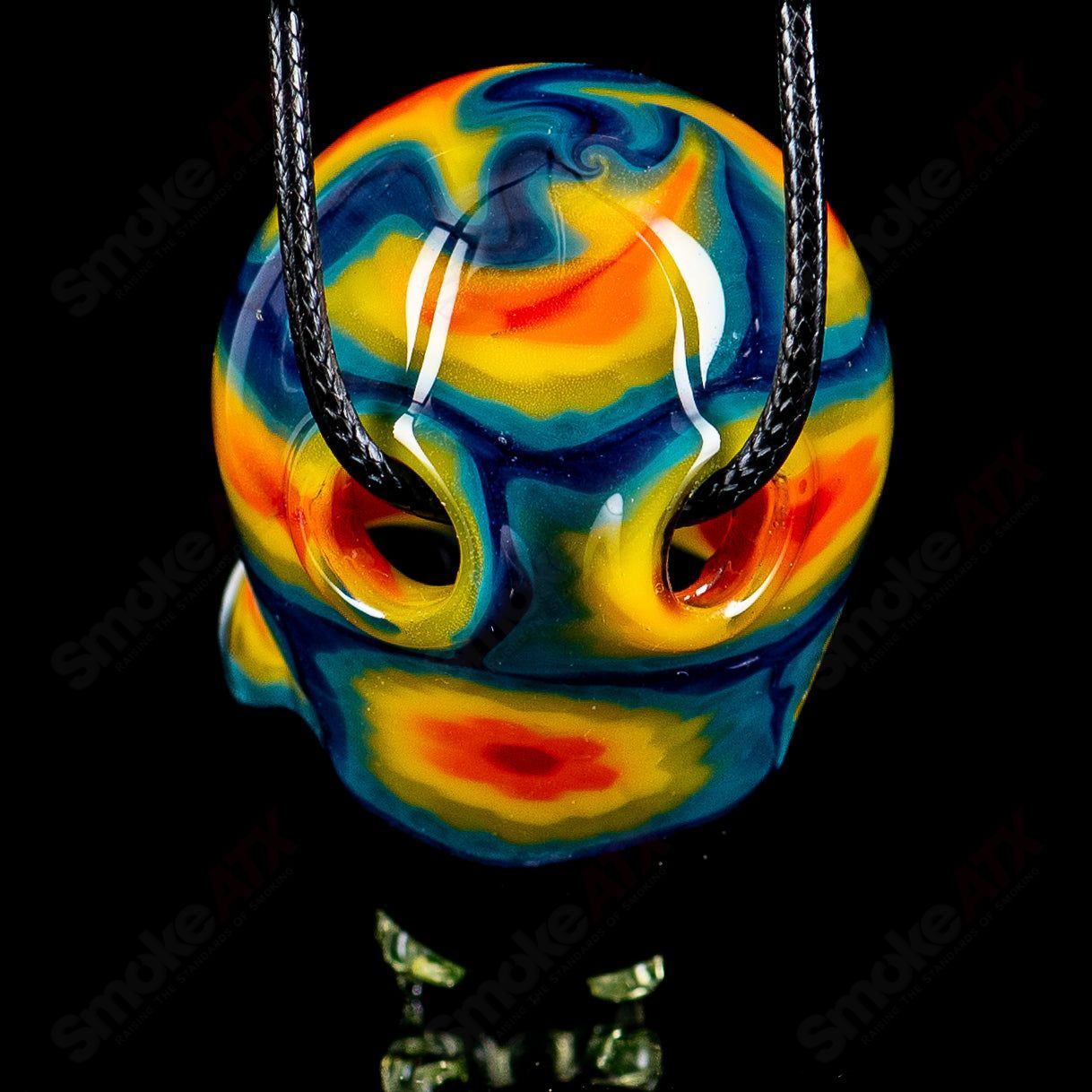 2 UV Milli Skull Pendant by Cap’n Crunk - Smoke ATX