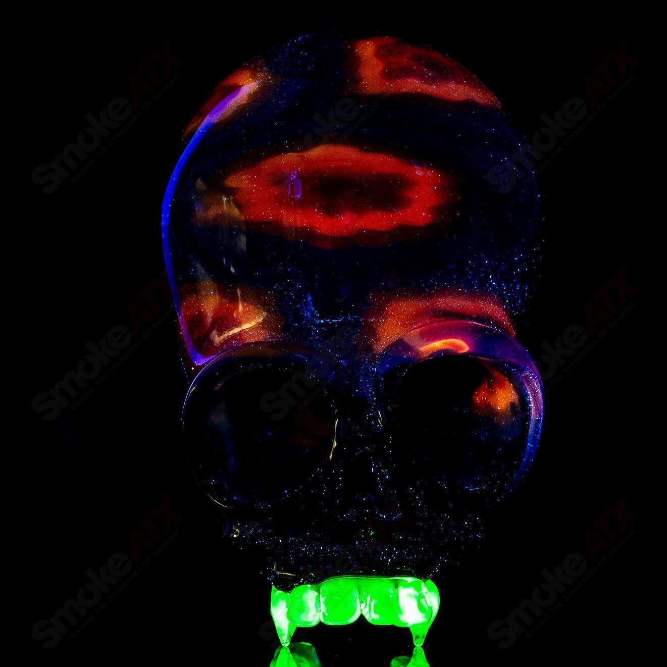 2 UV Milli Skull Pendant by Cap’n Crunk - Smoke ATX
