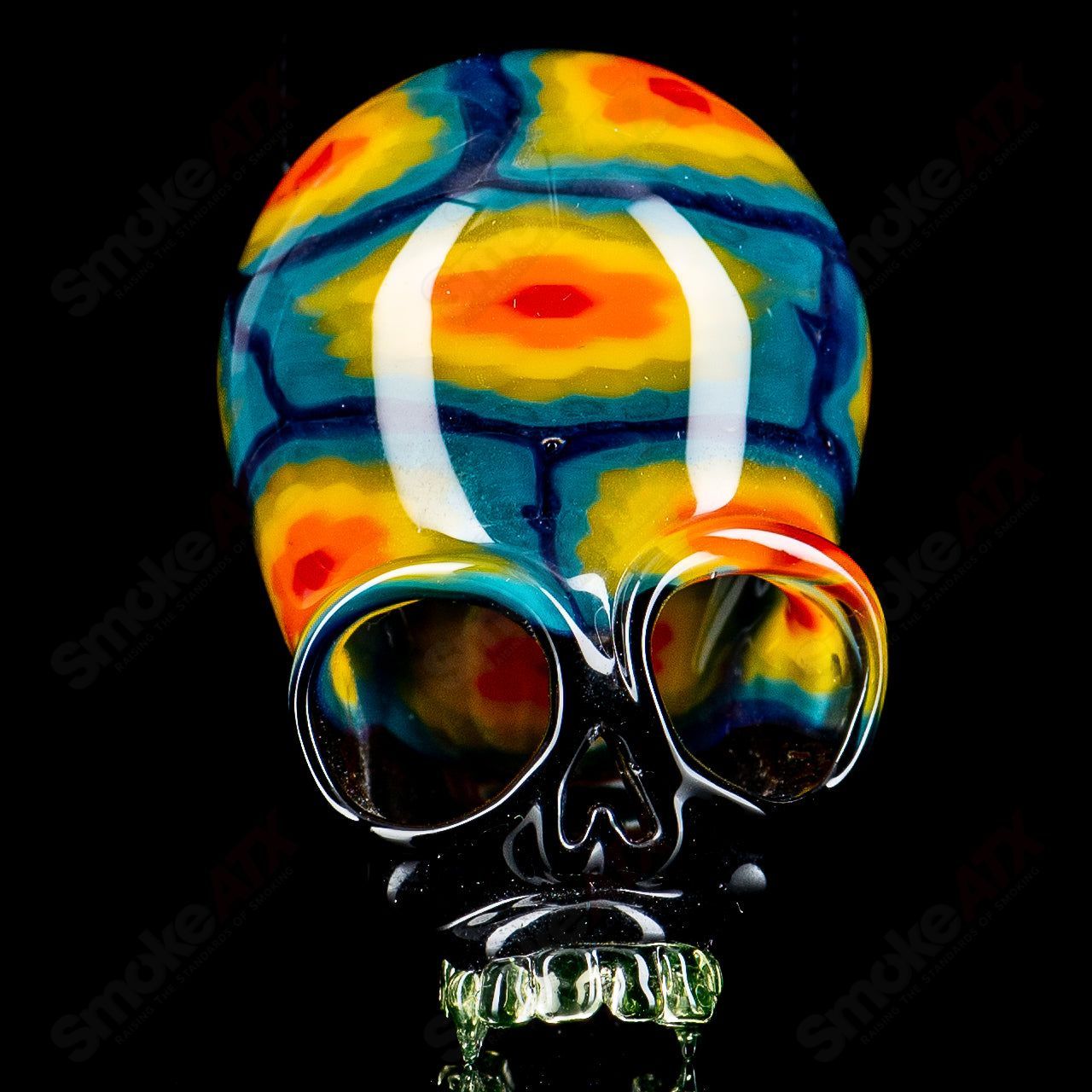 2 UV Milli Skull Pendant by Cap’n Crunk - Smoke ATX