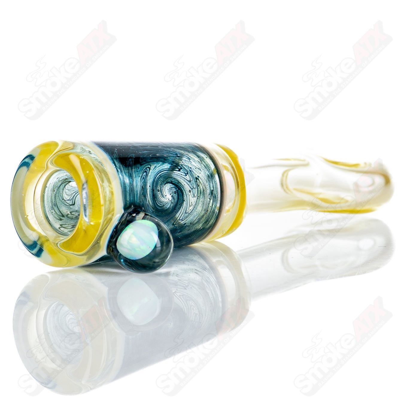 2 Wig wag Chillim by Kirkland Glassworks - Smoke ATX