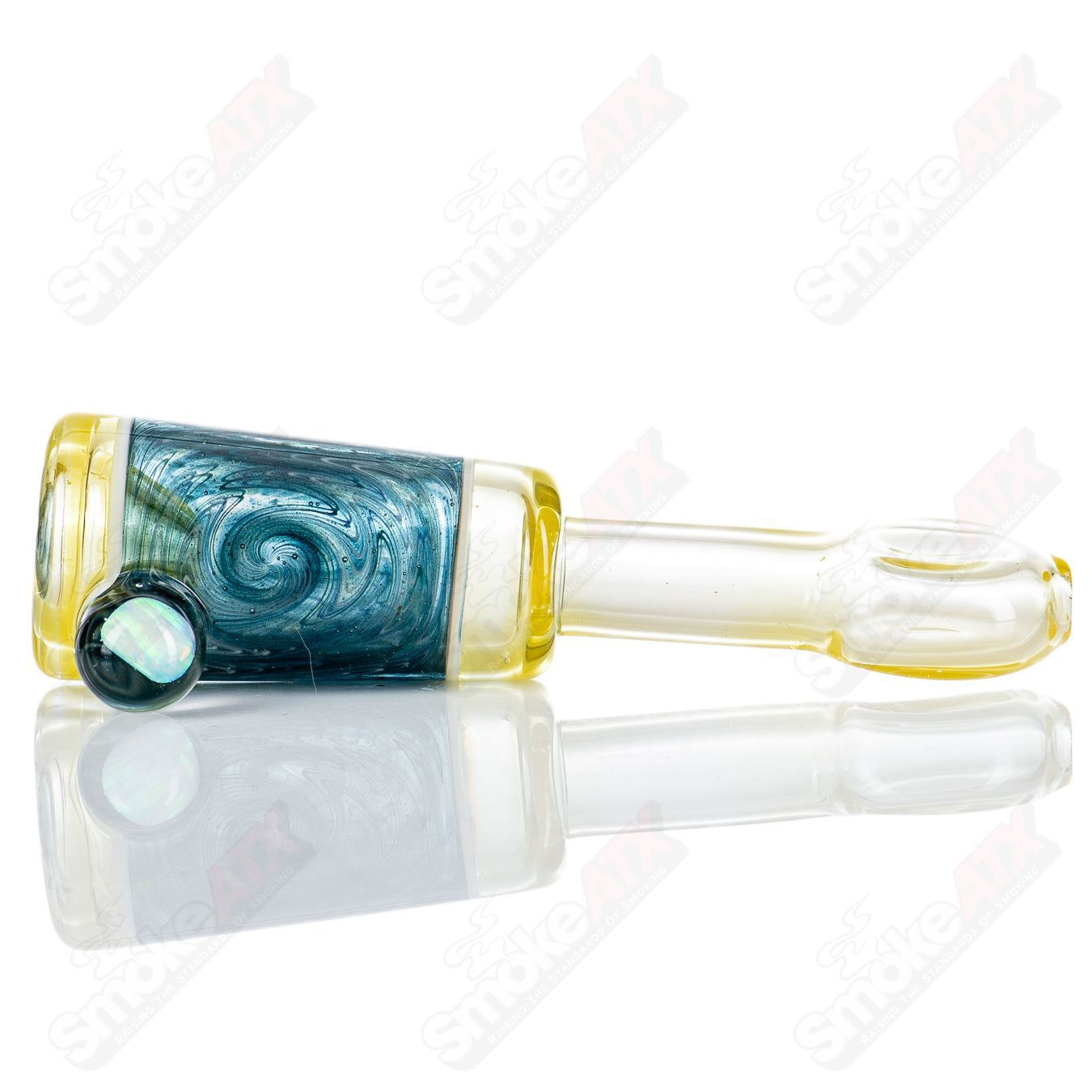 2 Wig wag Chillim by Kirkland Glassworks - Smoke ATX