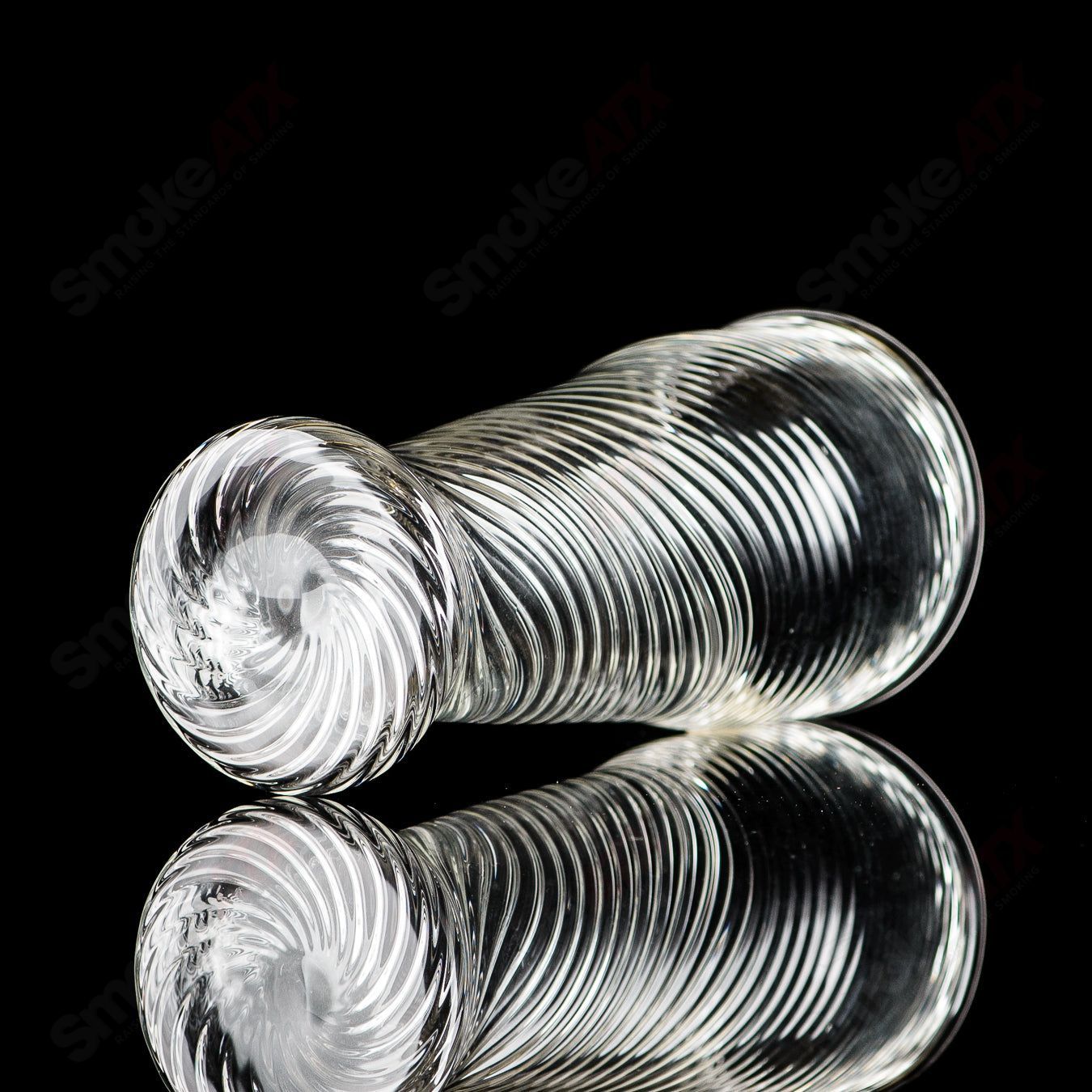 2 Worked Scalloped Pint Cup GK Melts - Smoke ATX