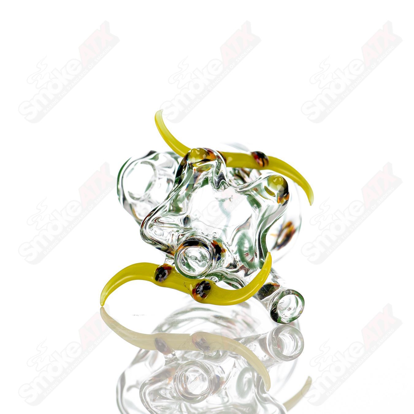 Heady Glass ZAM #2 Festival Goddess concentrate rig with colorful glass design and intricate details for dabbing and vaporizing.