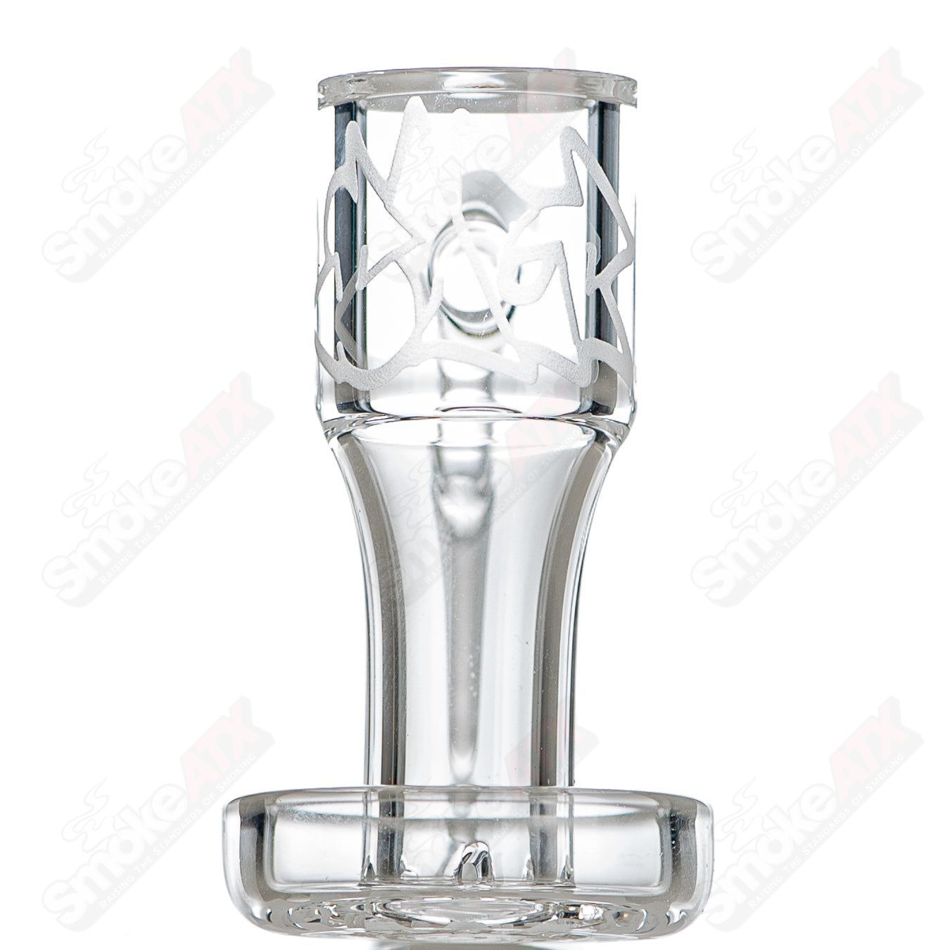 20mm 10/45 quartz grail vortex glass accessory by Salt Glass, featuring intricate vortex design and high-quality craftsmanship.