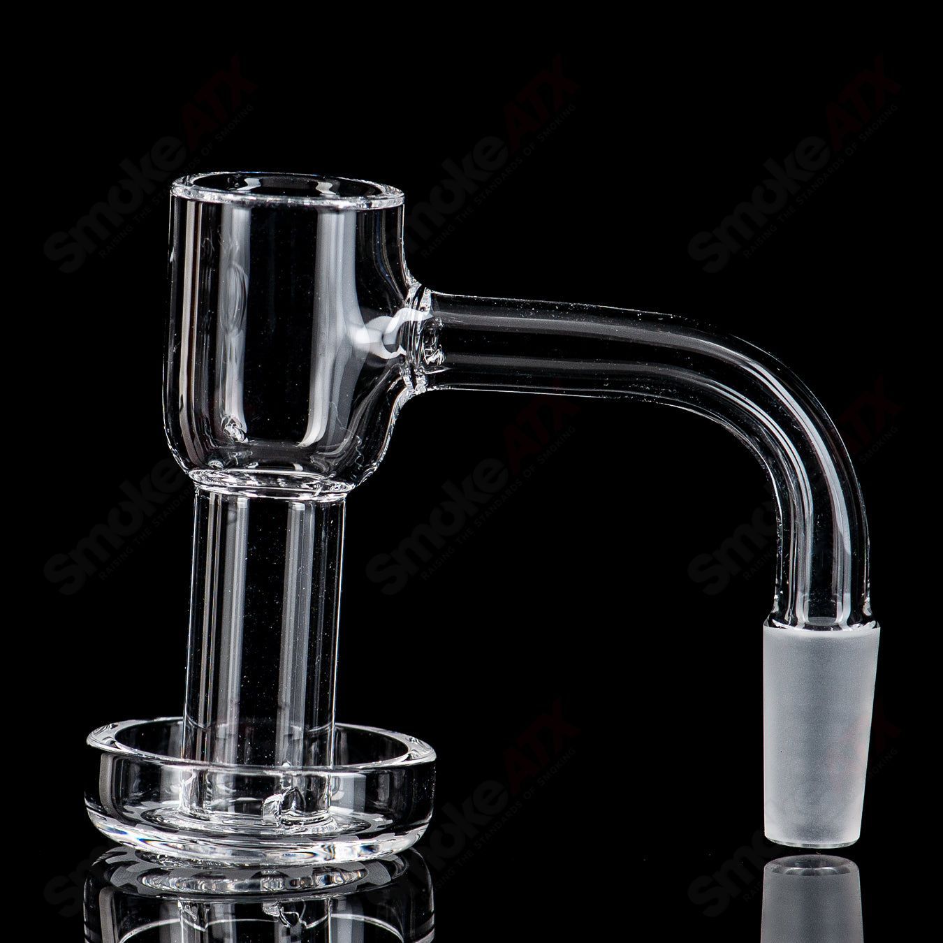 20mm 10/90 Flame Polished Terp Slurper XL by Toro Glass - Smoke ATX