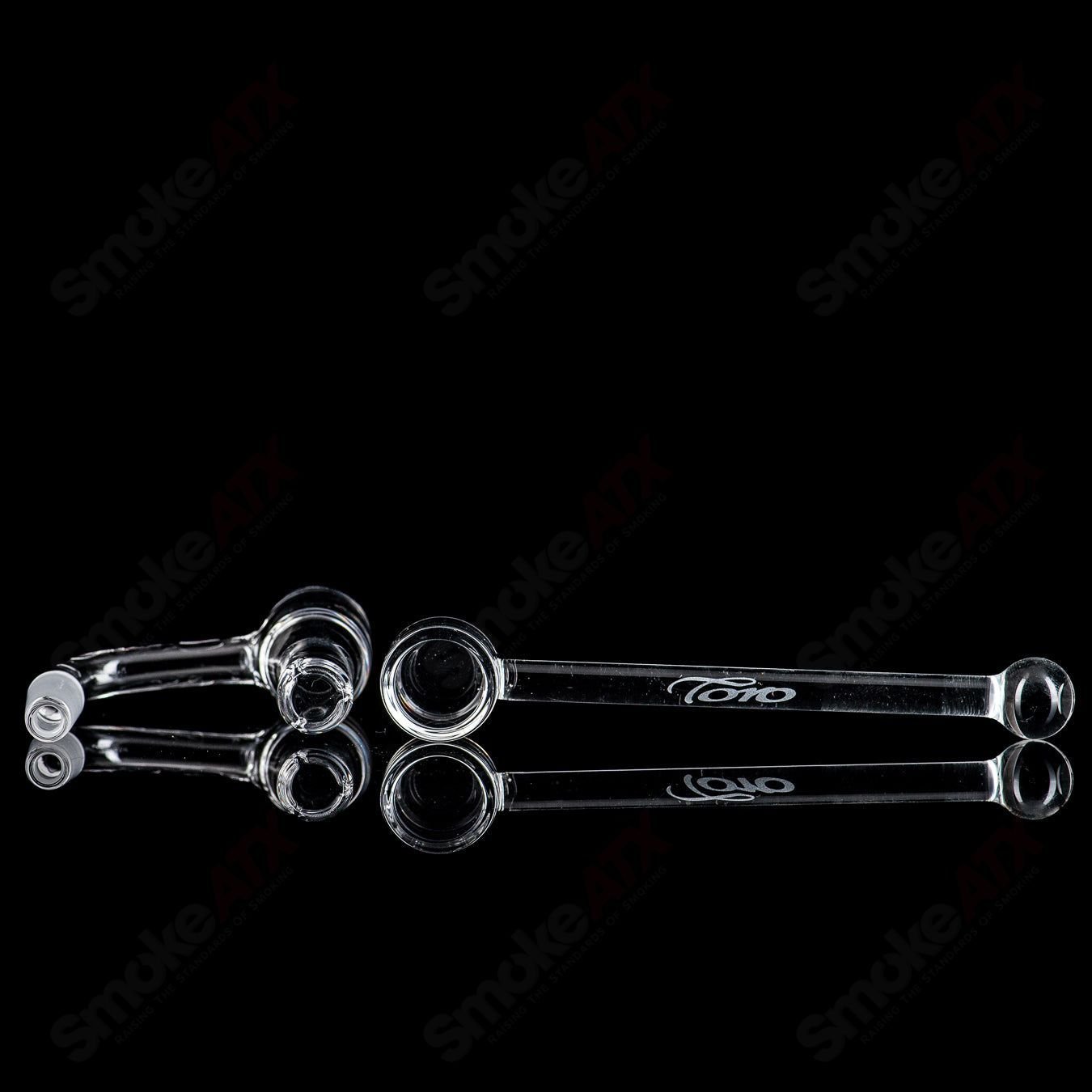 20mm 10/90 Terp Feeder Vortex by Toro Glass - Smoke ATX