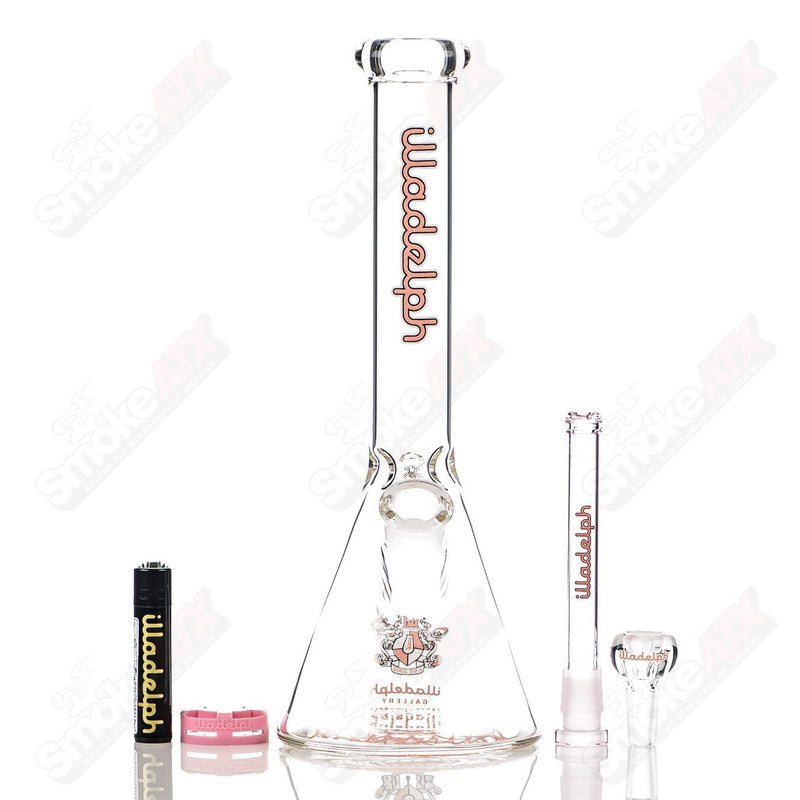 12" 5mm (Pink) Mini Beaker Illadelph - Smoke ATX