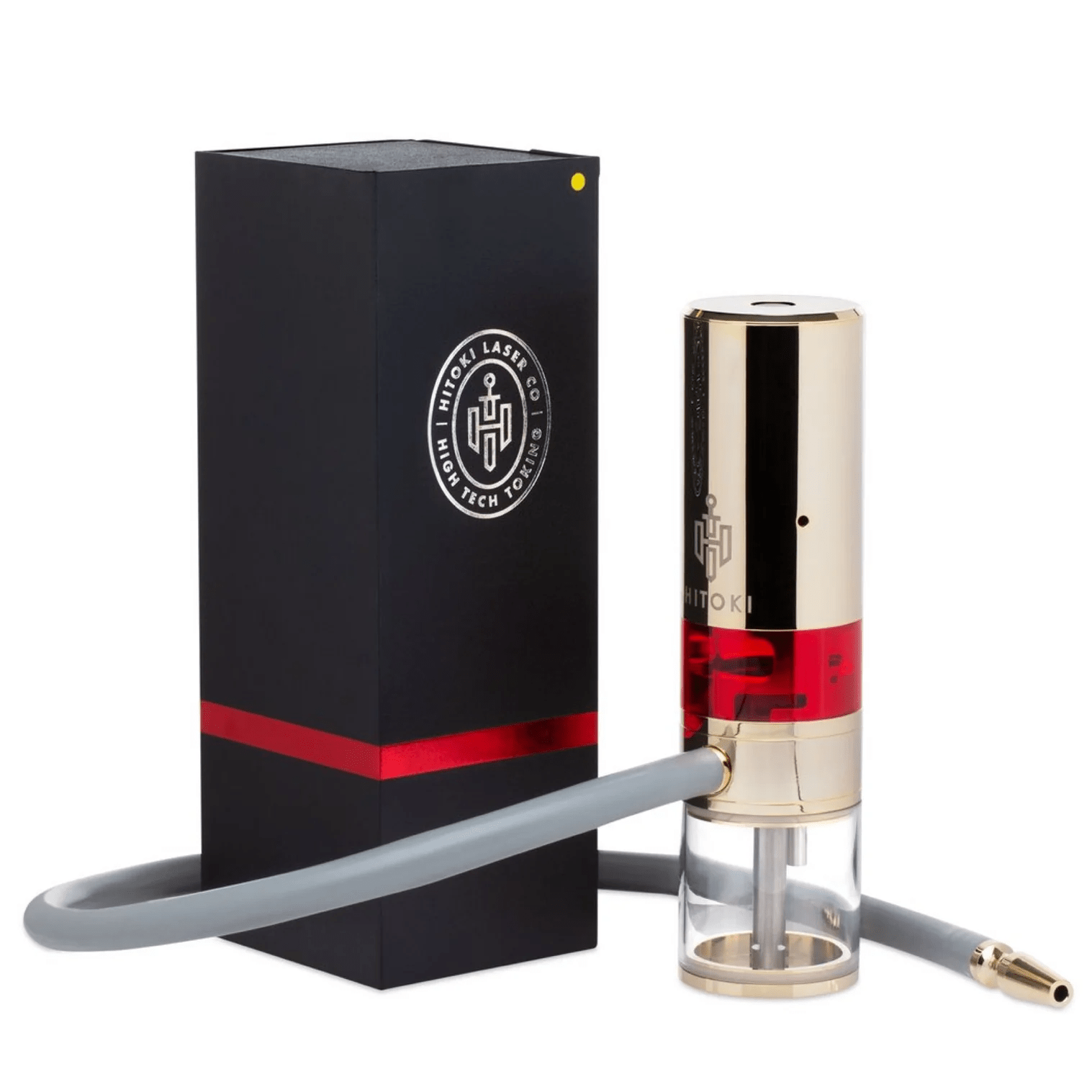 24k Gold The Trident Laser Water Pipe Hitoki - Smoke ATX