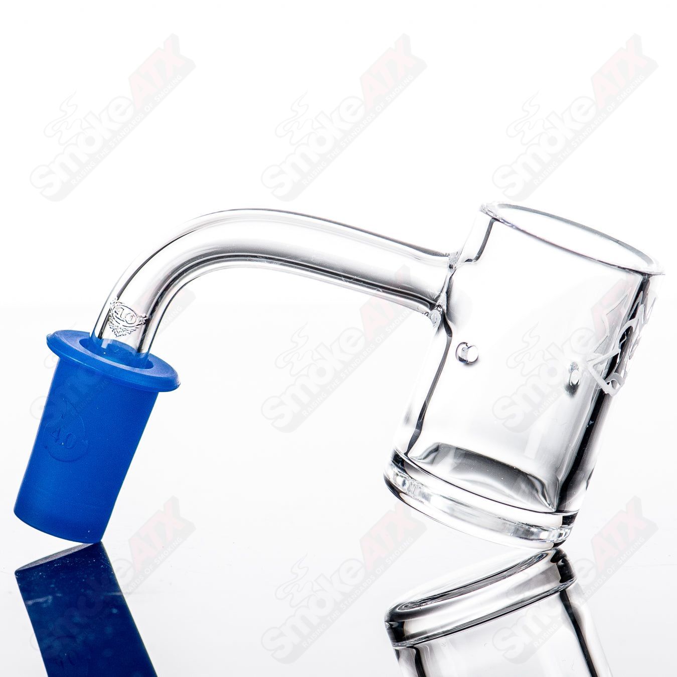 25mm 10/90 Thick Bottom Quartz E Ross x Salt - Smoke ATX