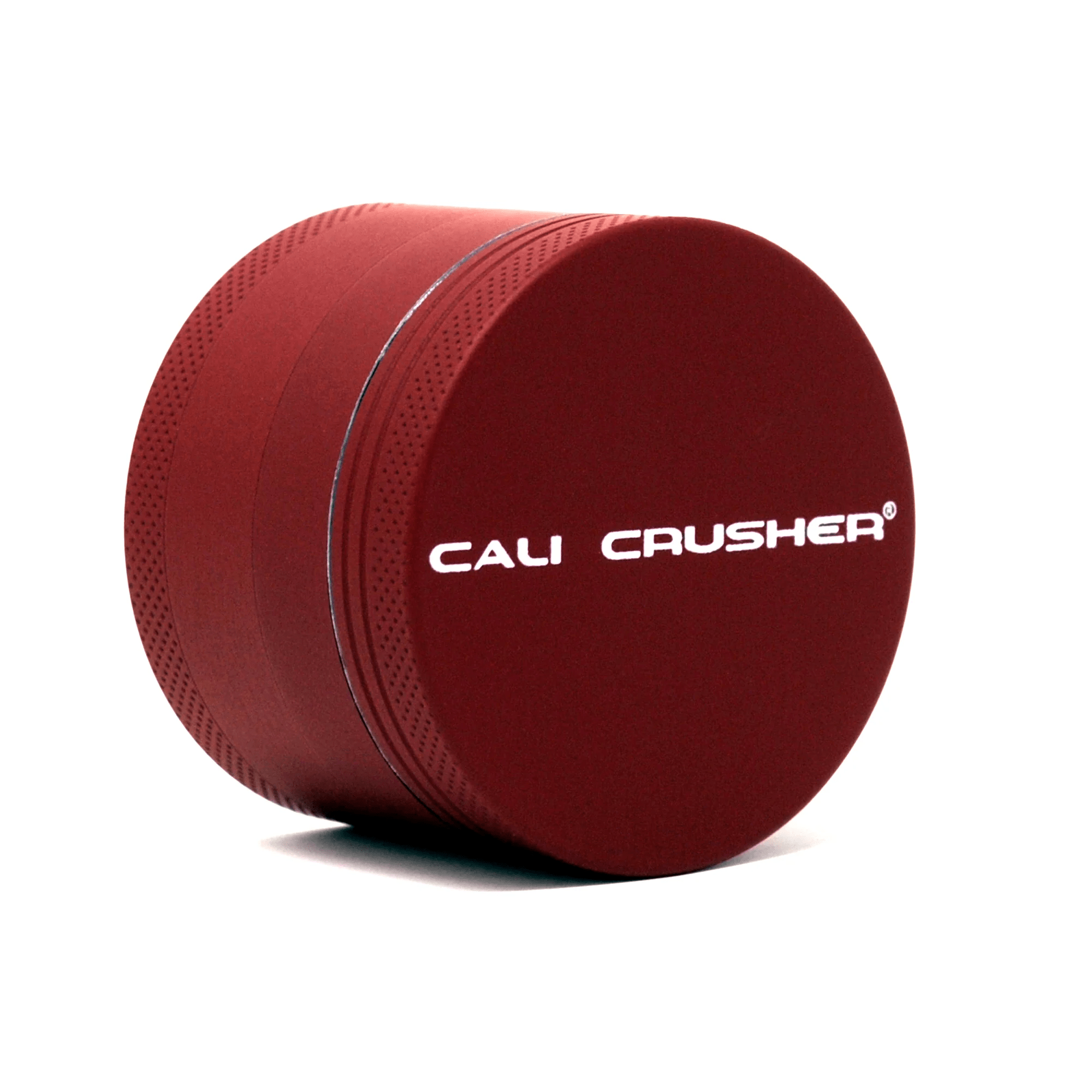 2in Cali Crusher 4pc Hardtop Matte Red - Smoke ATX