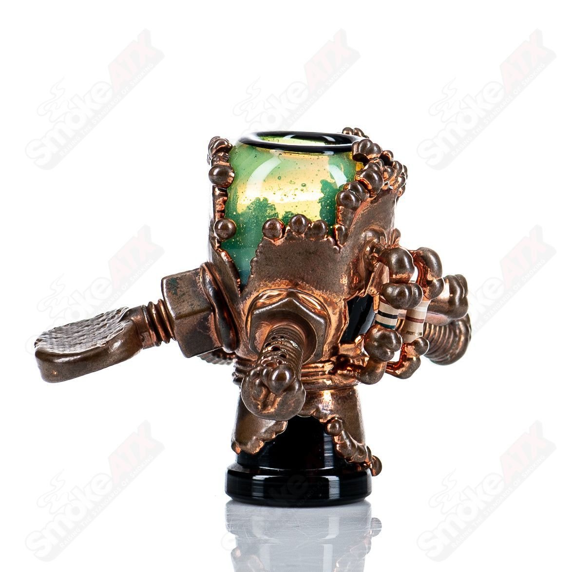 3 14mm Slyme Electroformed Dome by Snic Glass - Smoke ATX