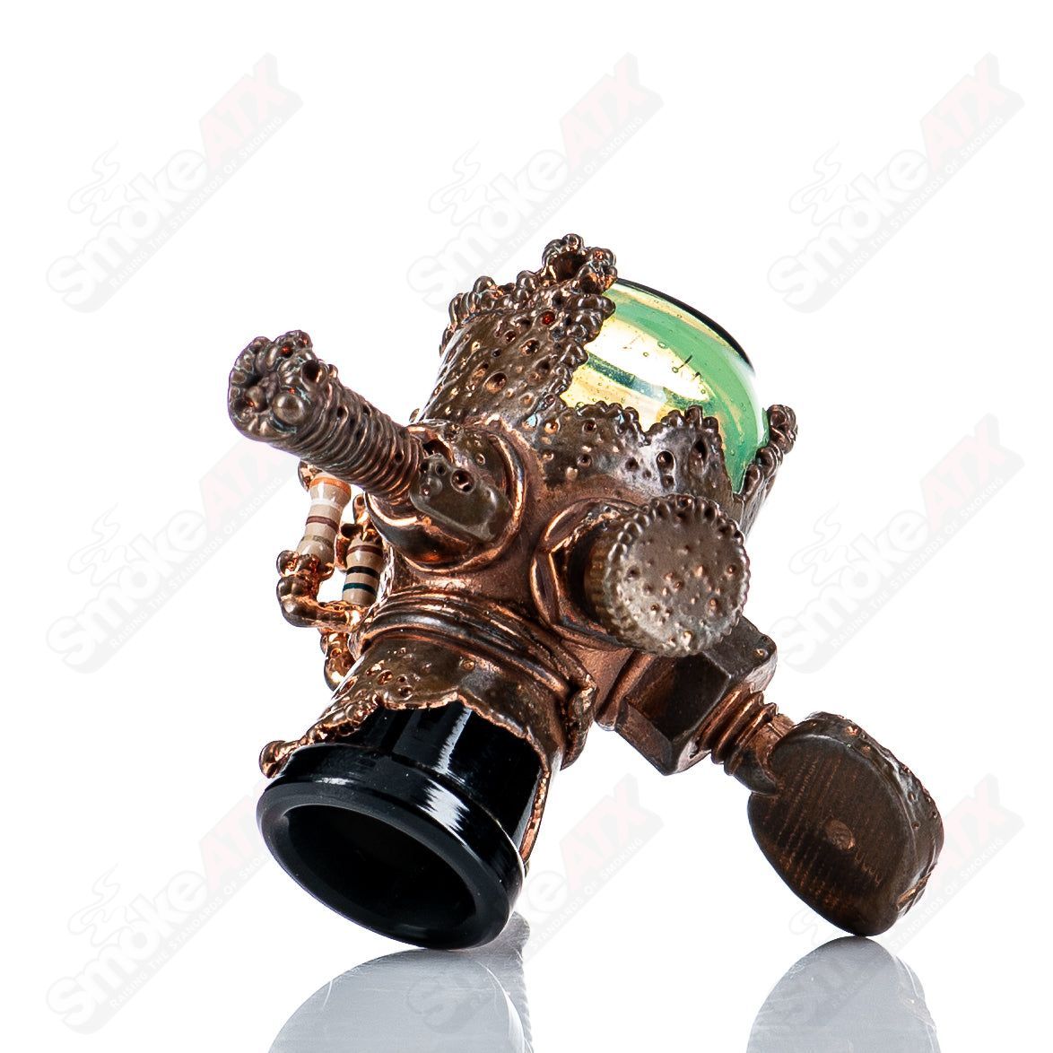 3 14mm Slyme Electroformed Dome by Snic Glass - Smoke ATX