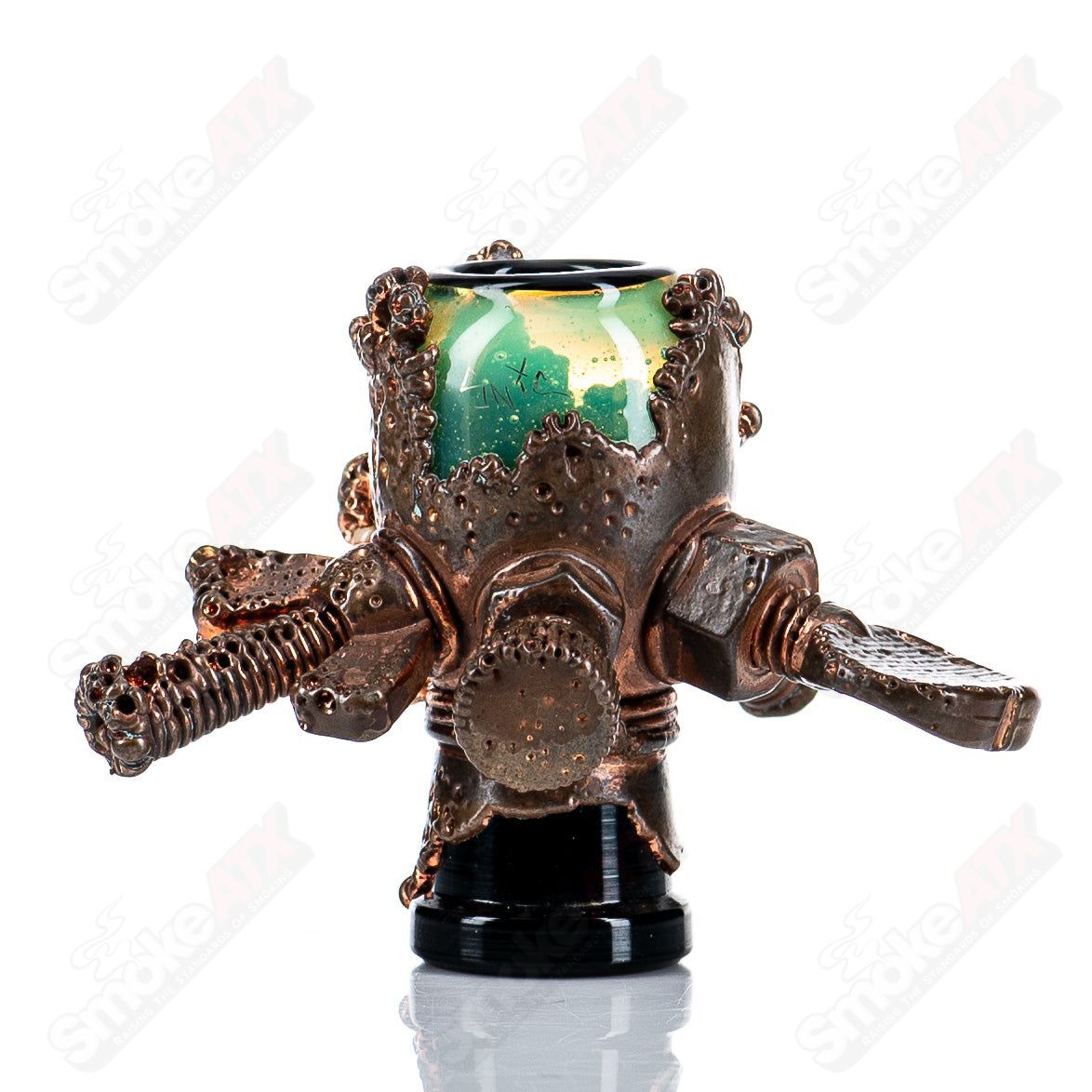 3 14mm Slyme Electroformed Dome by Snic Glass - Smoke ATX