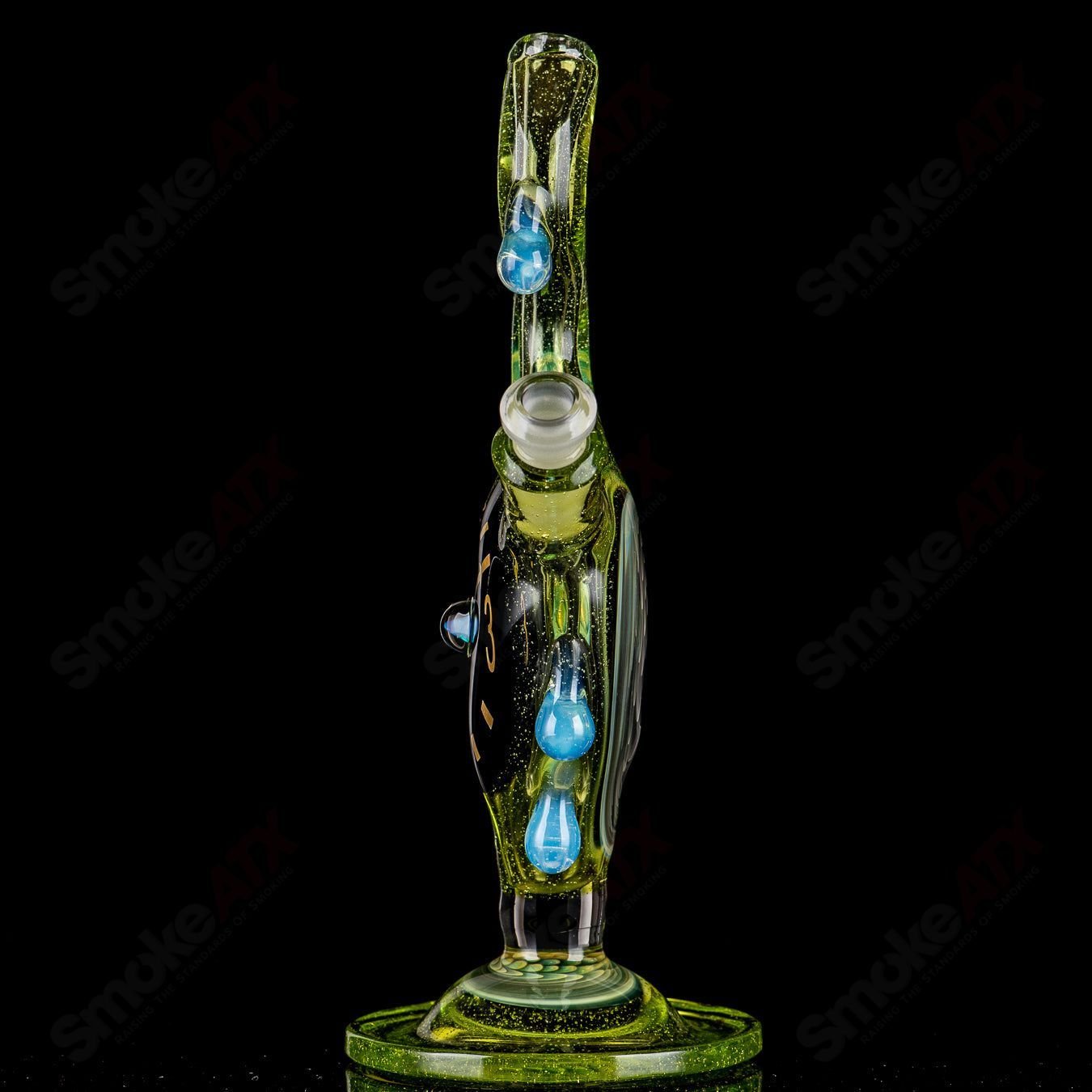 3 Dali Melting Clock Rig Scoby w Opal Accent by Scoby - Smoke ATX