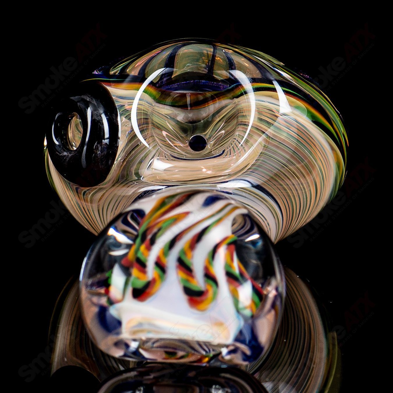 3 Dichro Flower Sherlock Talent Glass - Smoke ATX