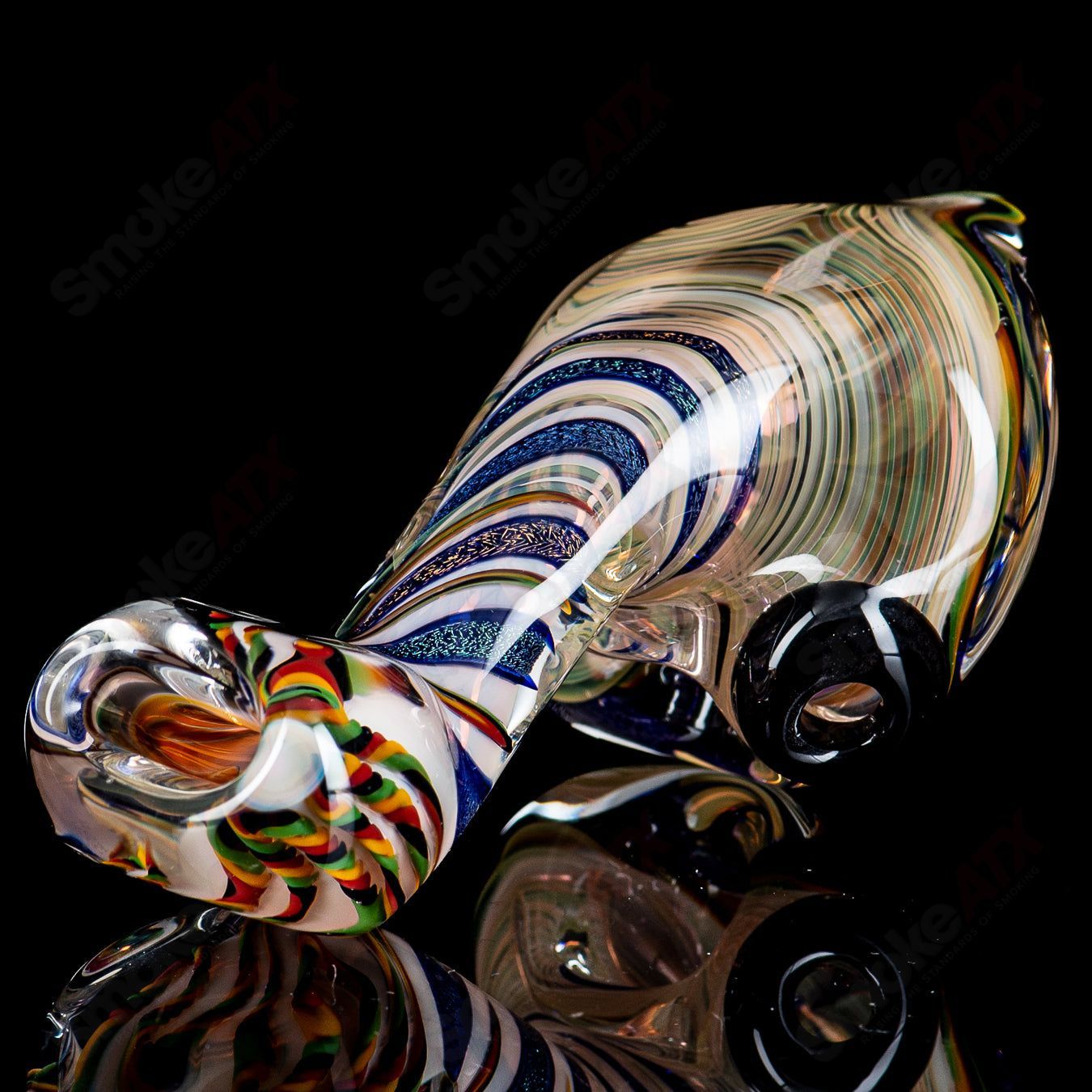 3 Dichro Flower Sherlock Talent Glass - Smoke ATX