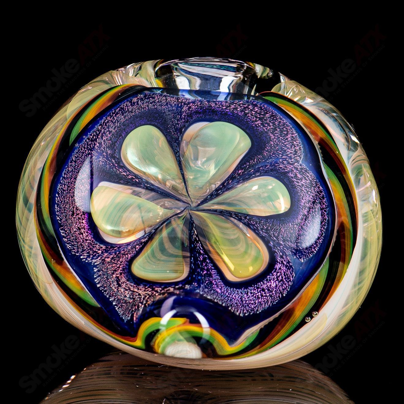 3 Dichro Flower Sherlock Talent Glass - Smoke ATX