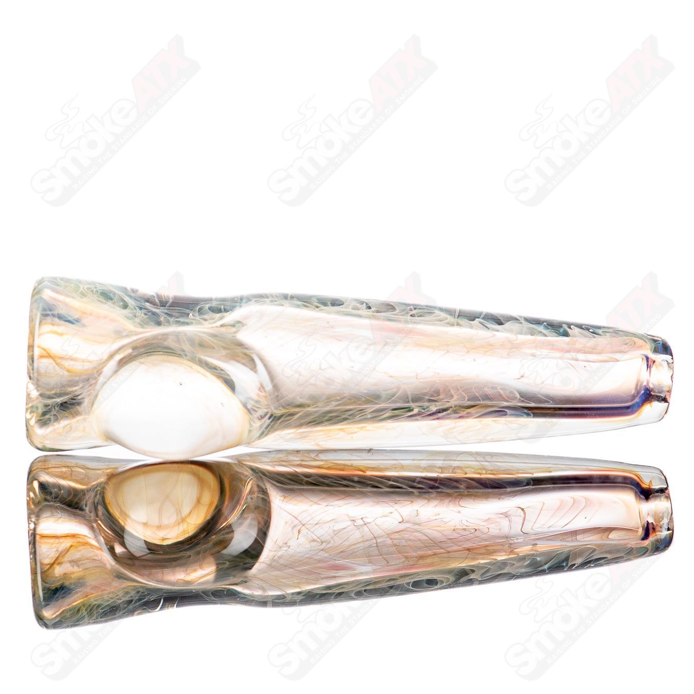 3 Inside Out Chillum by JMK Glass - Smoke ATX