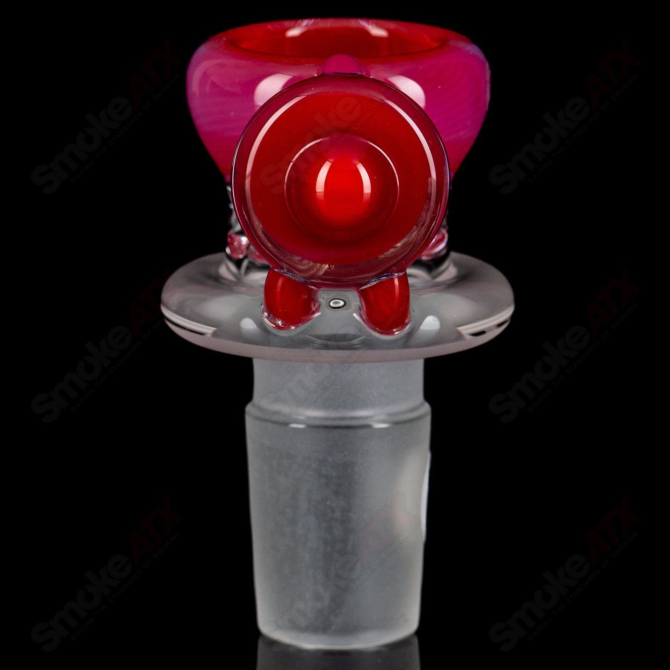 Mobius Ion Matrix V1 Hybrid glass waterpipe with multiple percolators for smooth, clean hits, featuring a sleek design.