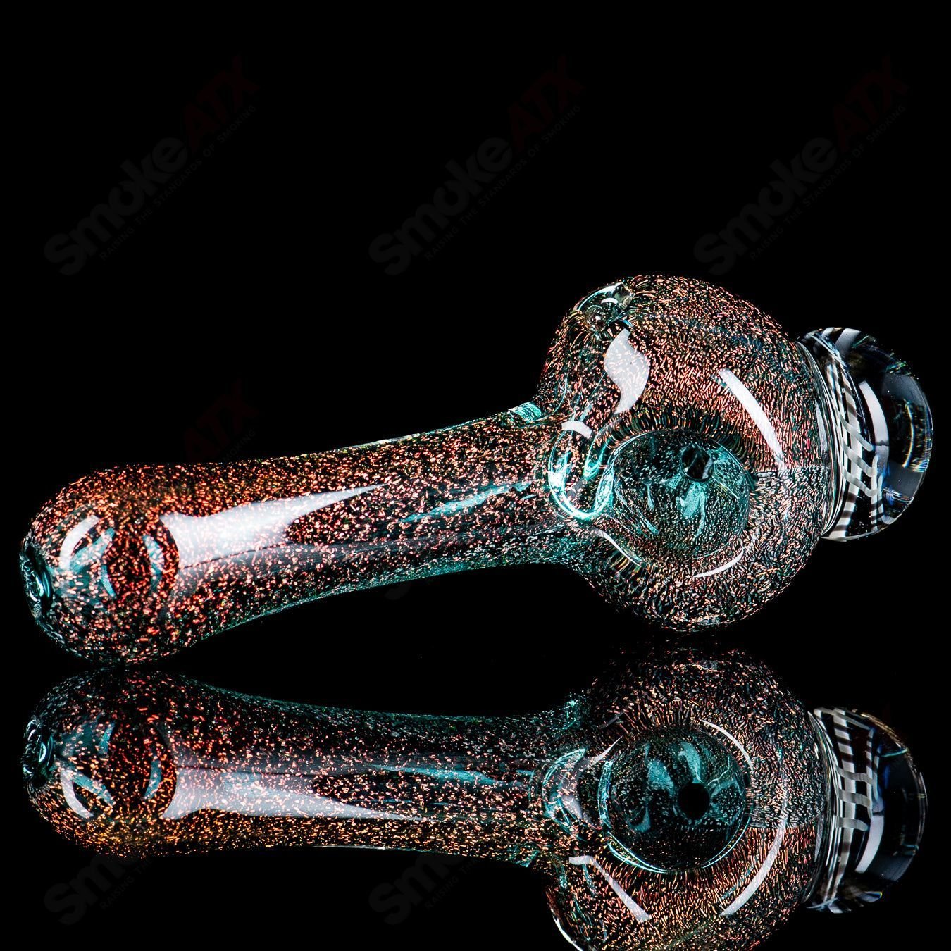 3 Medium Dichro Spoon (Over Lake) by SPG - Smoke ATX