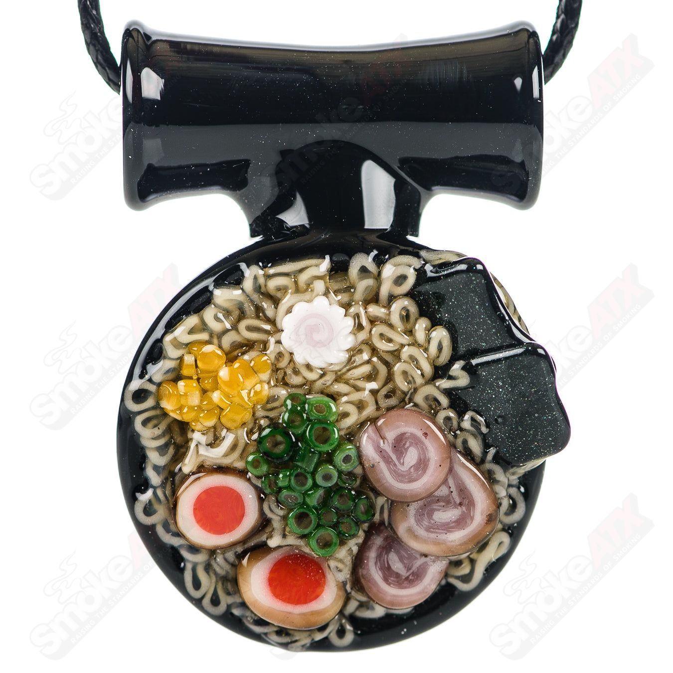 3 Ramen Pendant Dojo Glass - Smoke ATX