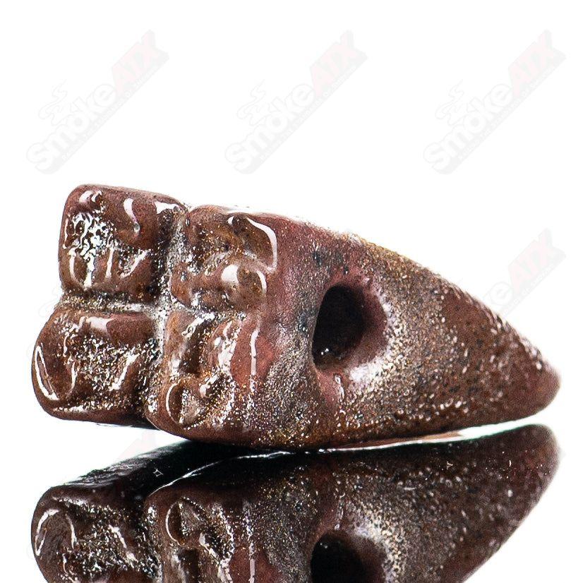 3 Teeth Pendant Grime Glass - Smoke ATX