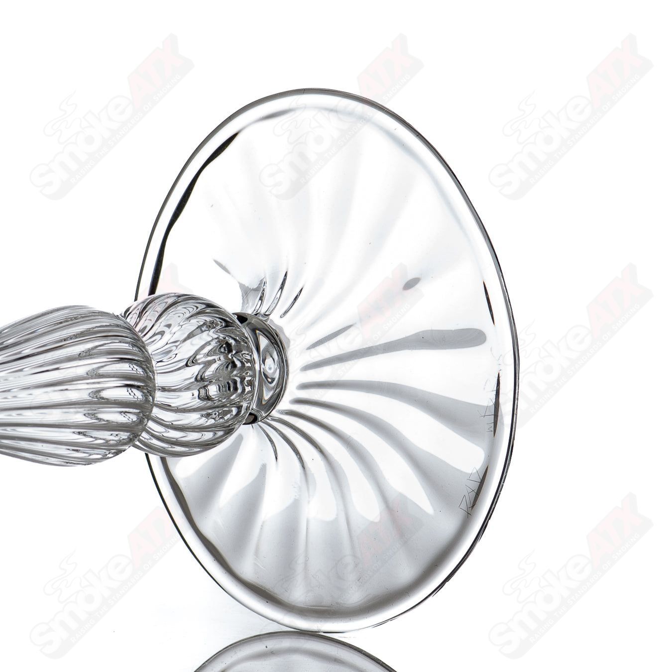 3 Wine Glass Venetian Rad Glass - Smoke ATX