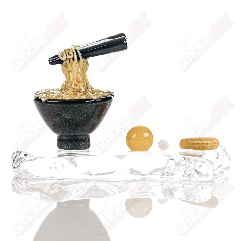 #1 Noodle Slurper Set Dojo Glass