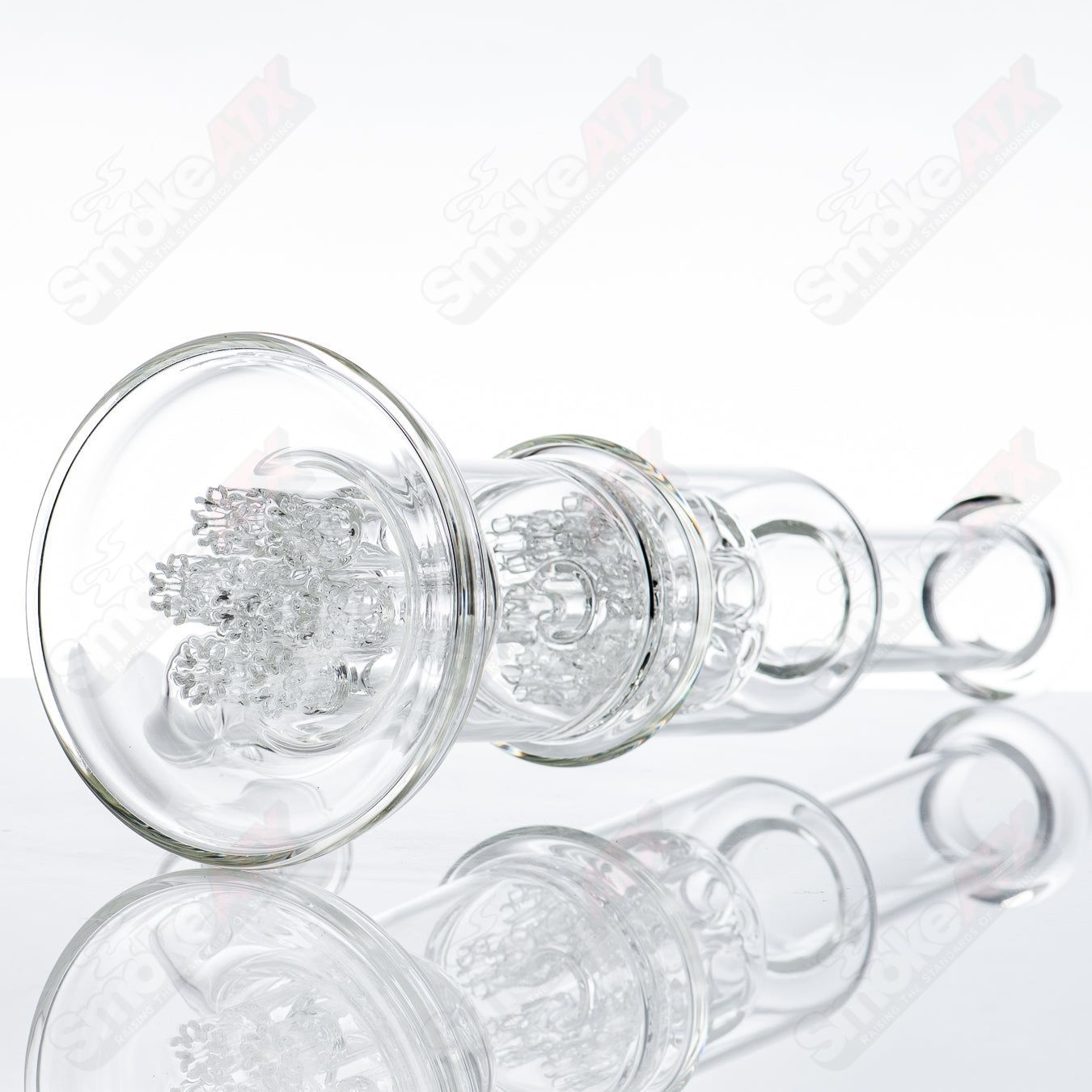 36/44 Flower Tube Leisure Glass - Smoke ATX