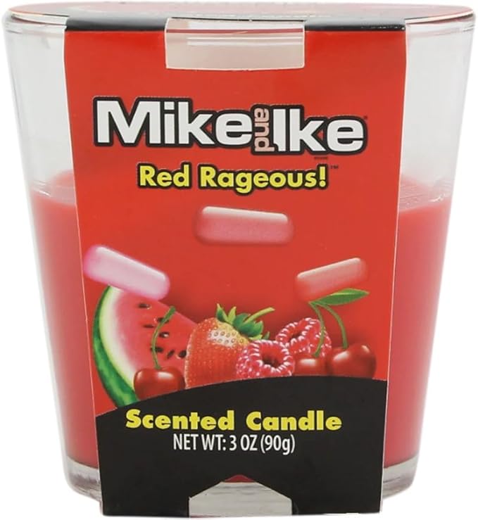 3oz Licensed Snacks Scented Candles with colorful packaging, designed as incense candles and odor sprays for home use.