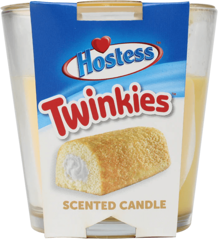 3oz Licensed Snacks Scented Candles in decorative containers, designed as incense candles and odor sprays for home fragrance.