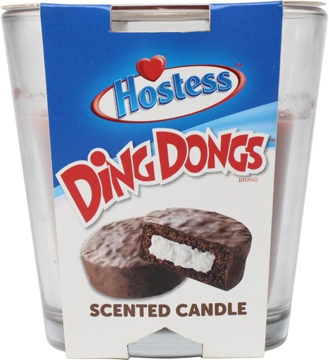 3oz Licensed Snacks Scented Candle featuring colorful packaging and snack-themed design for aromatic home decor.