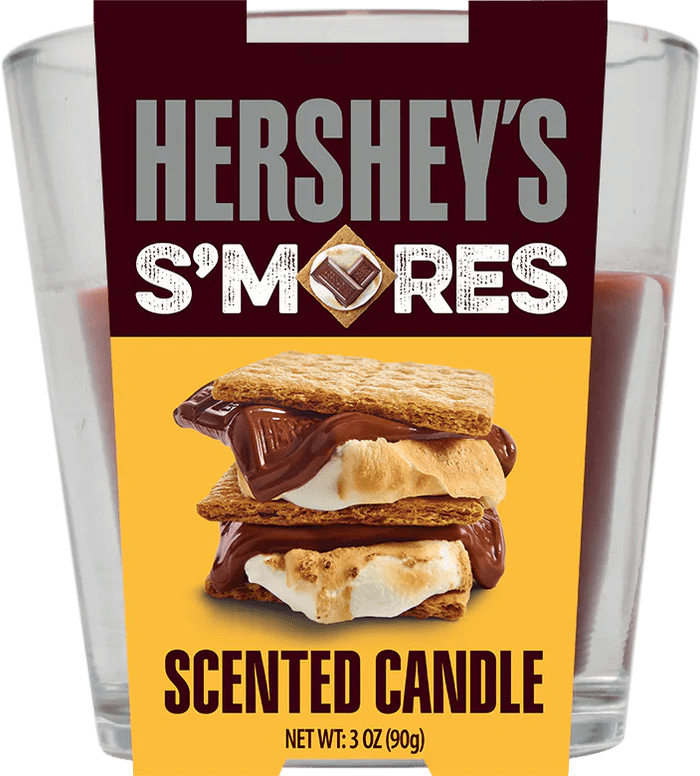 3oz Licensed Snacks scented candles featuring colorful packaging and themed designs, designed for creating a cozy aroma ambiance.